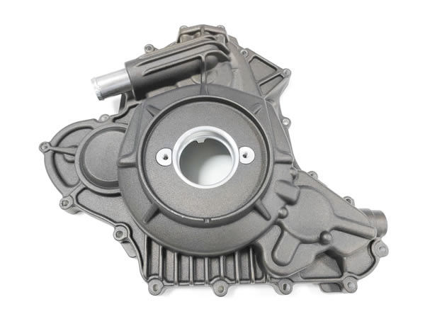 Aluminum Alloy Die Casting Parts Motorcycle Engine Primary Drive Cover Powder Coating