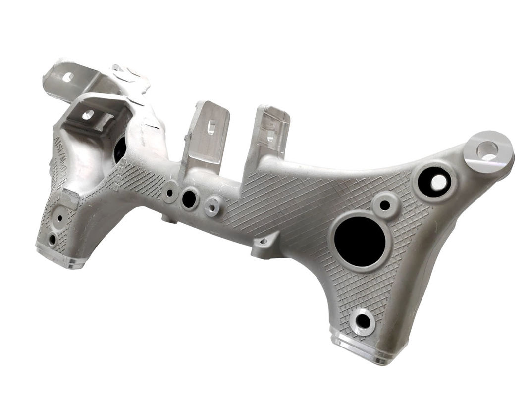 Aluminum Alloy Low Pressure Casting Parts Welded Subframe For EV Chassis
