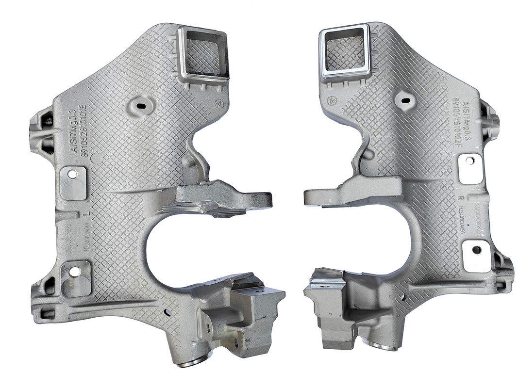 Aluminum Alloy Low Pressure Casting Subframe Bracket For EV Chassis