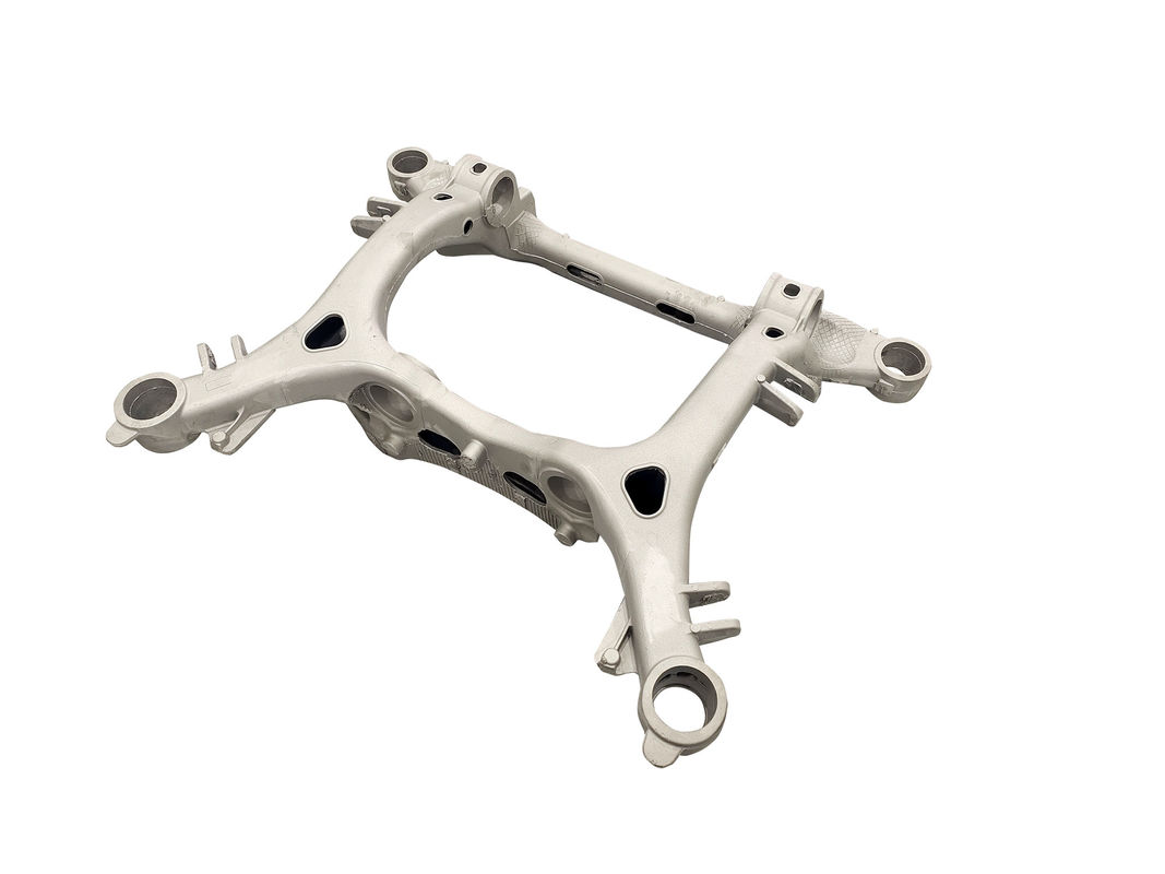 Aluminum Alloy Low Pressure Casting Parts One Piece Subframe For EV Chassis