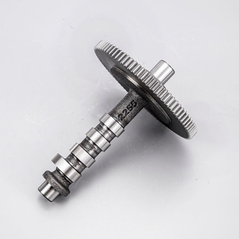 Casted Ductile Iron Camshaft With Gear Case Hardening For Gasoline Engine