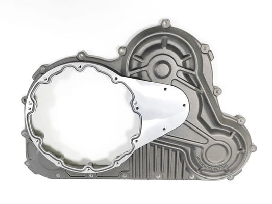 Aluminum Alloy Die Casting Parts Motorcycle Engine Primary Drive Cover Powder Coating